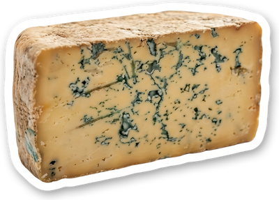 Sticker d'un morceau de fromage